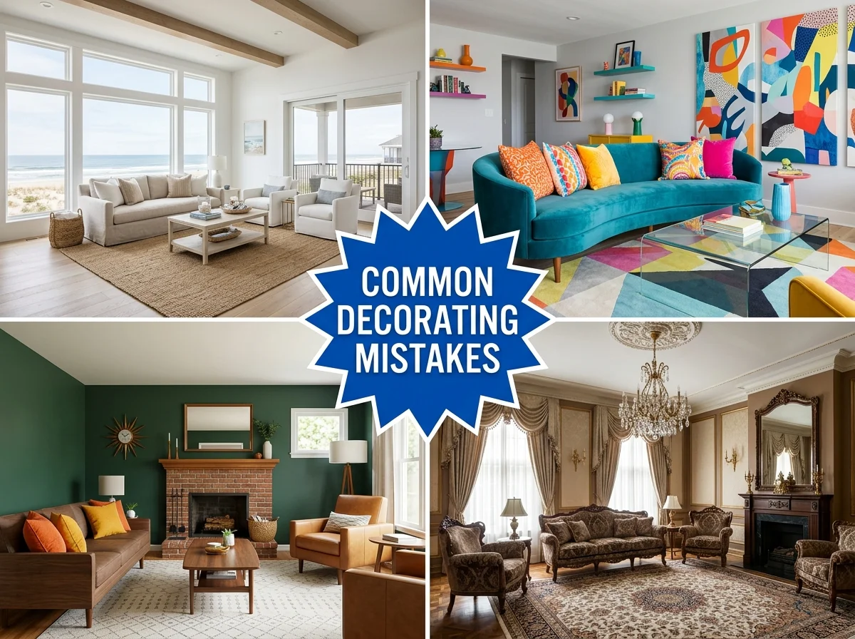 12 DIY Decorating Mistakes to Skip